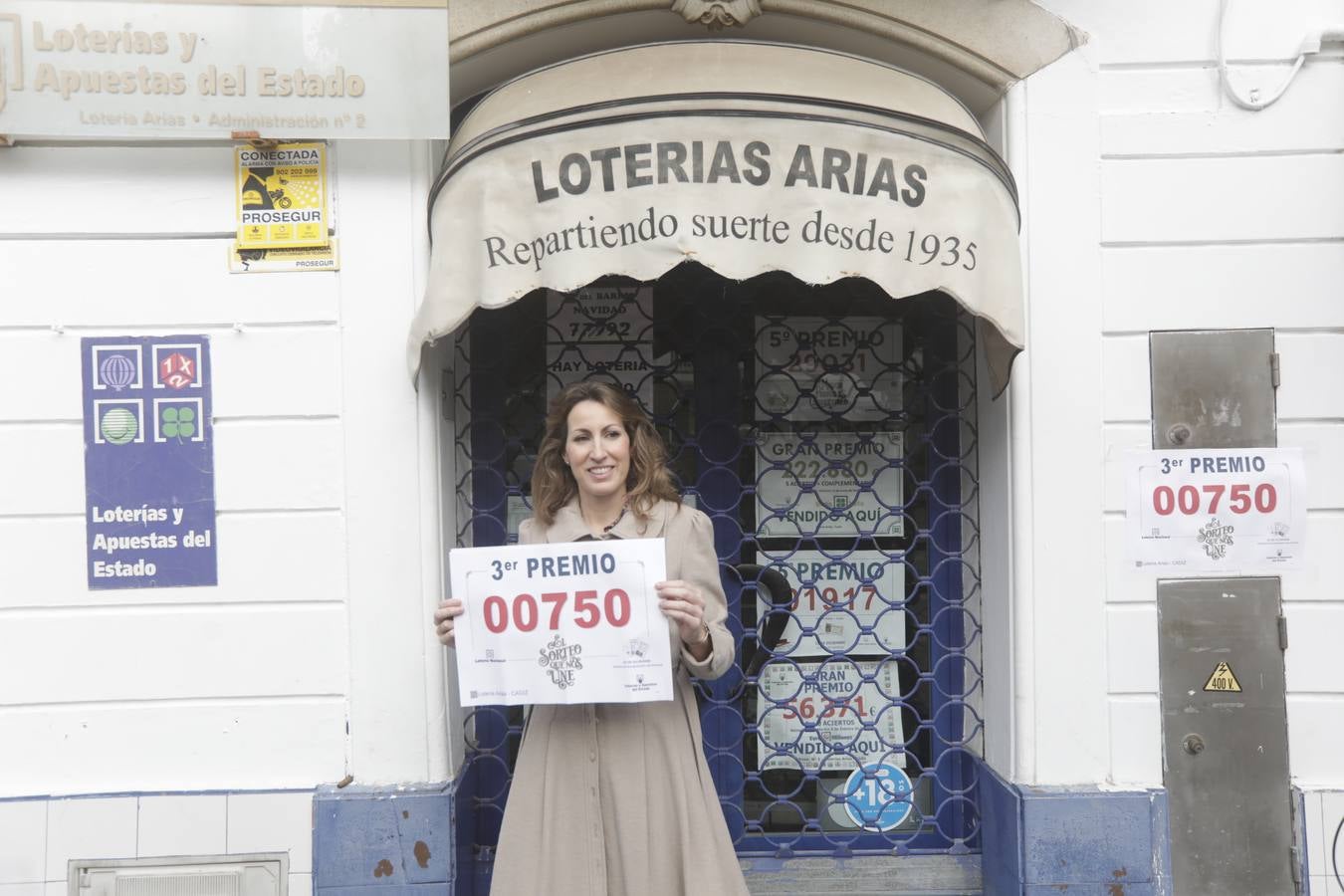 En imágenes: La Lotería de Navidad 2019 en Cádiz