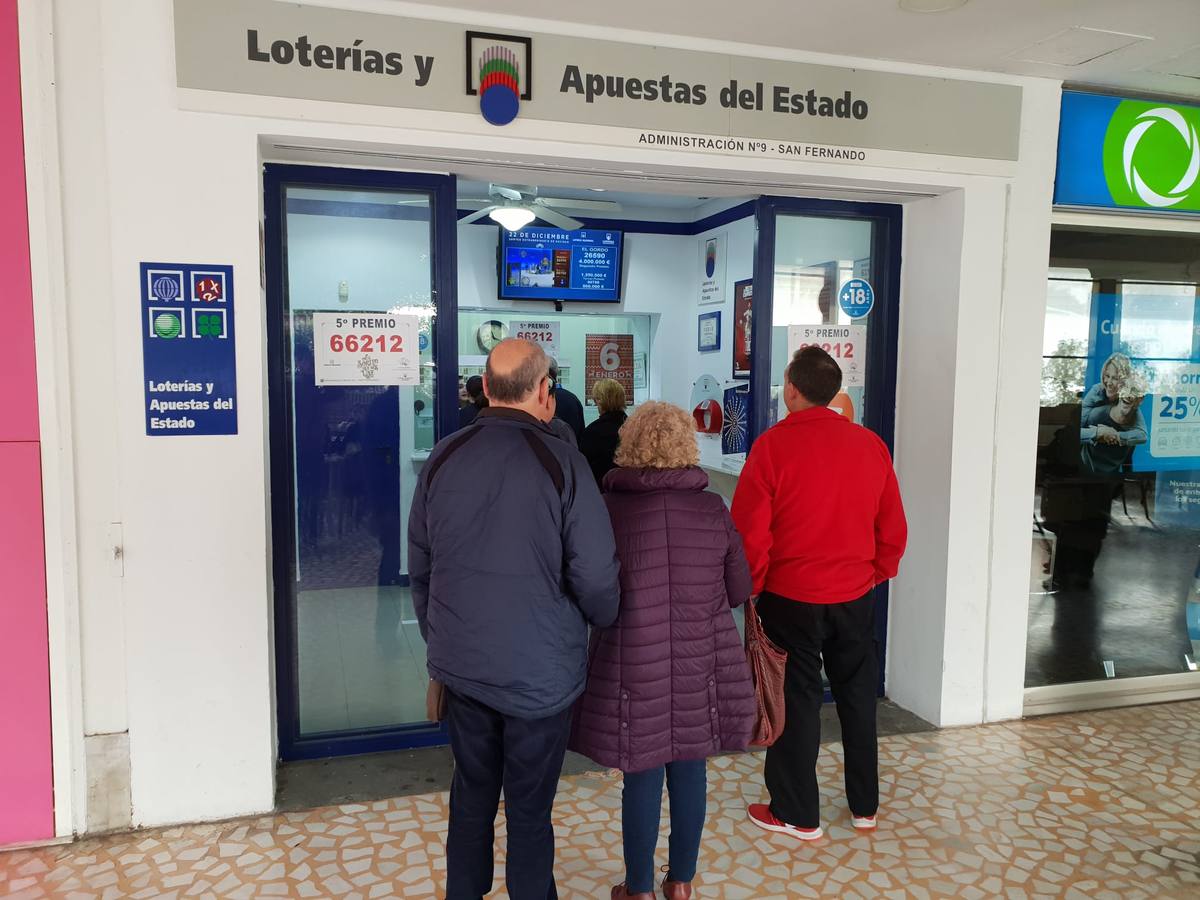 En imágenes: La Lotería de Navidad 2019 en Cádiz