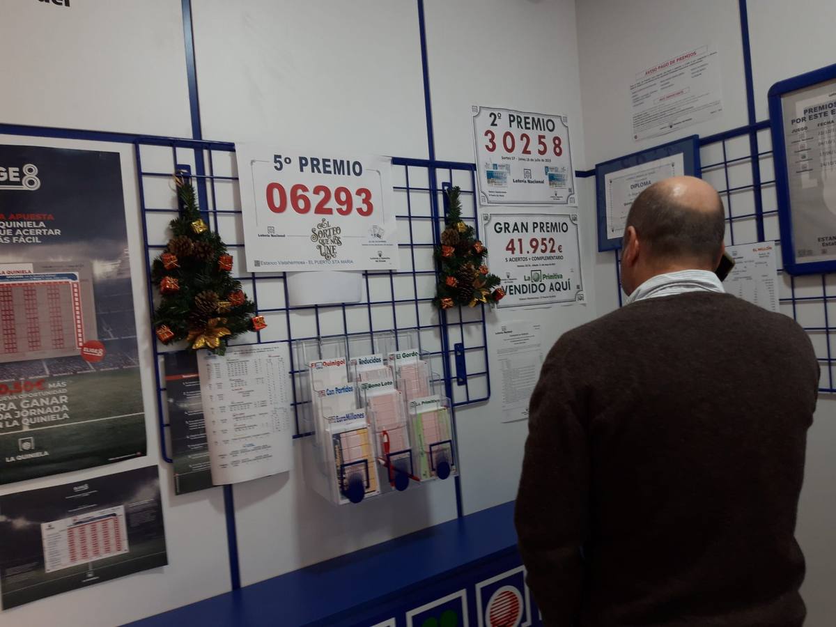 En imágenes: La Lotería de Navidad 2019 en Cádiz