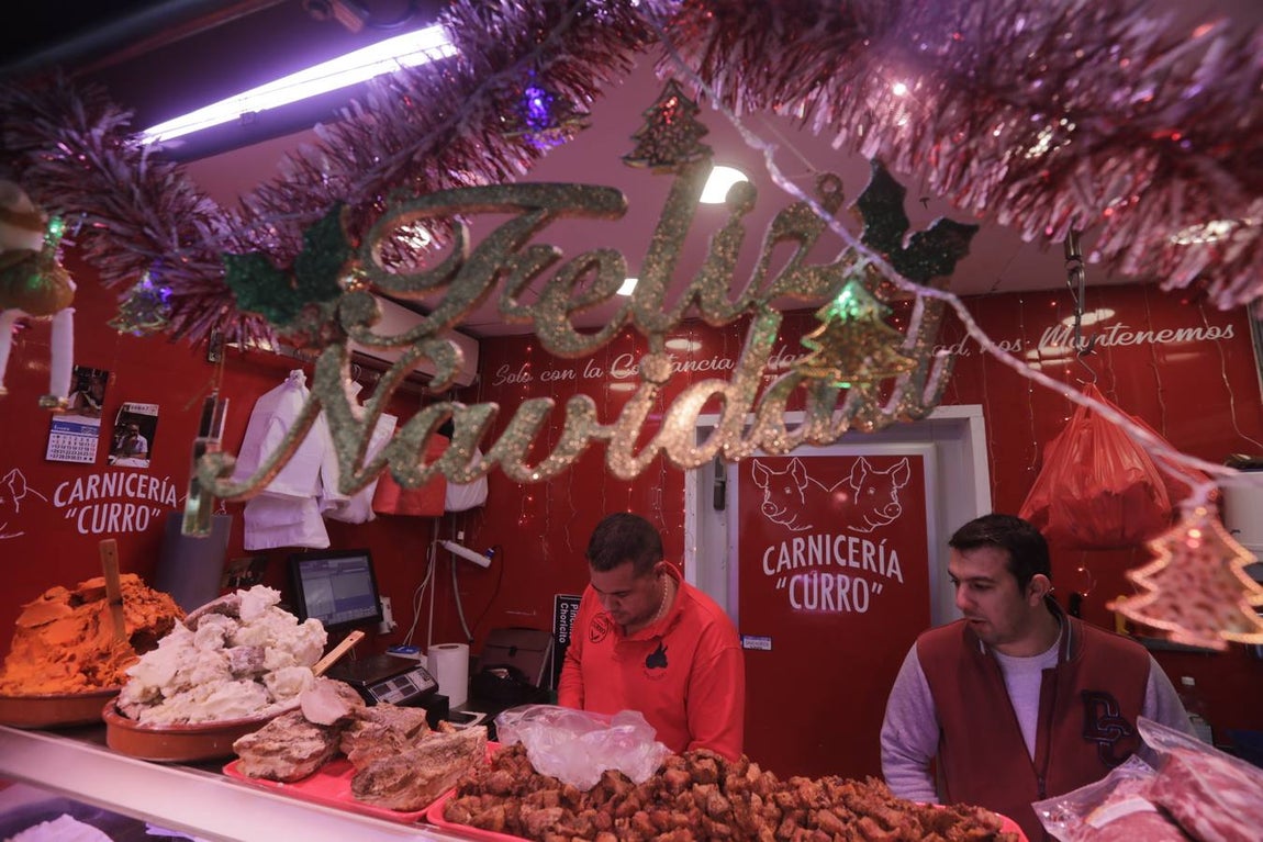 FOTOS: Las compras de última hora en el mercado de Cádiz