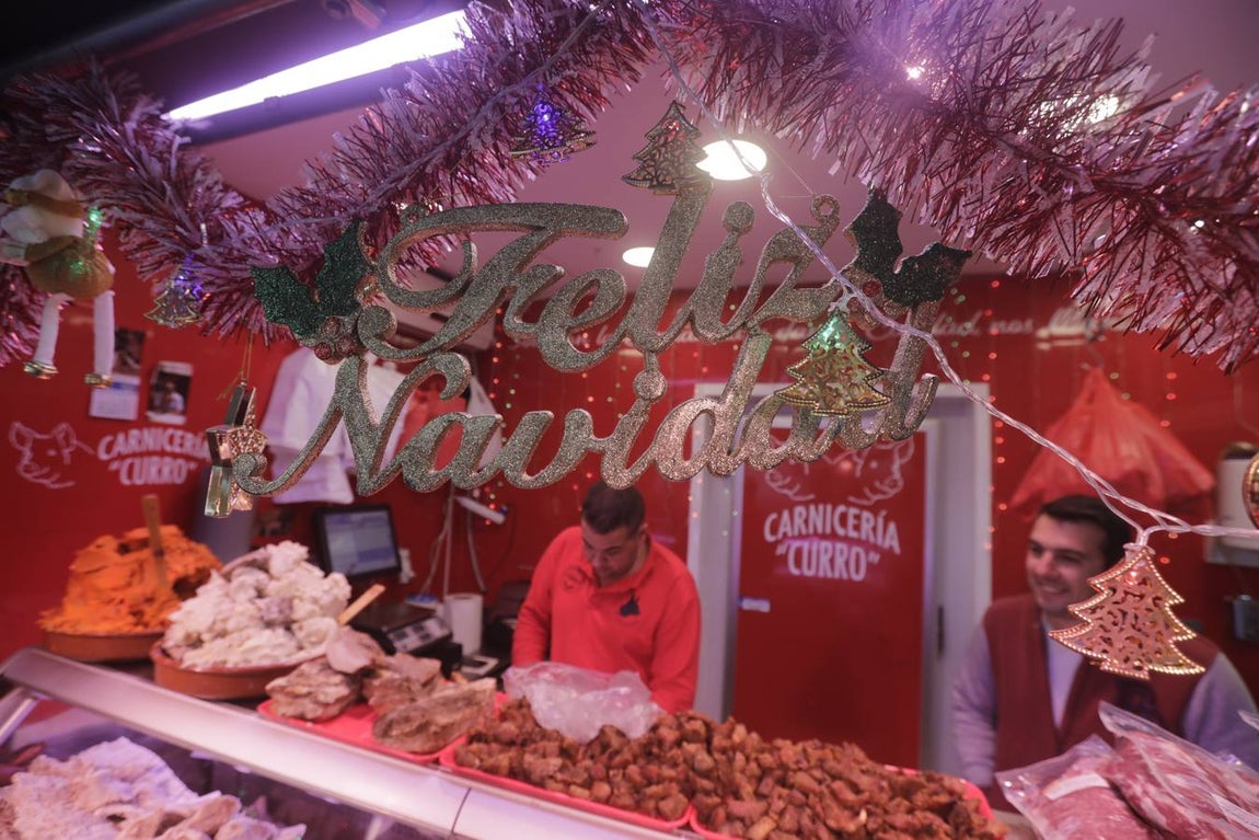 FOTOS: Las compras de última hora en el mercado de Cádiz