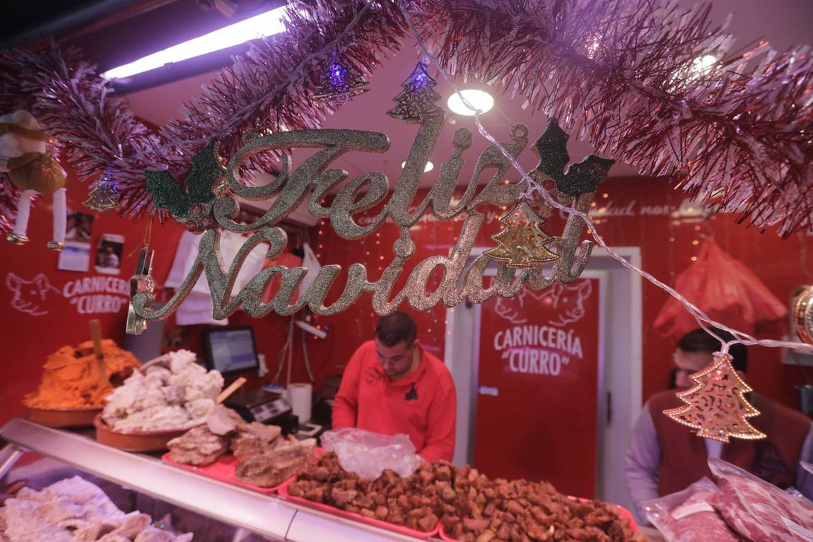 FOTOS: Las compras de última hora en el mercado de Cádiz