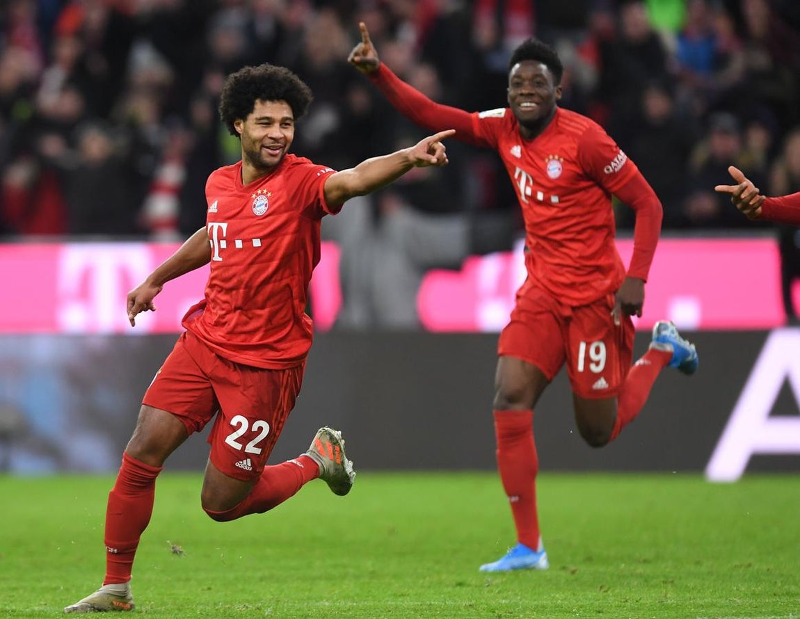 Serge Gnabry (Bayern Múnich). 