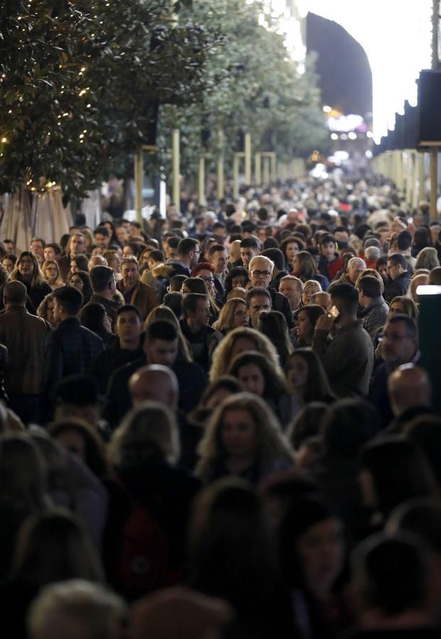 En imágenes, el ambiente de Navidad en el Centro de Córdoba