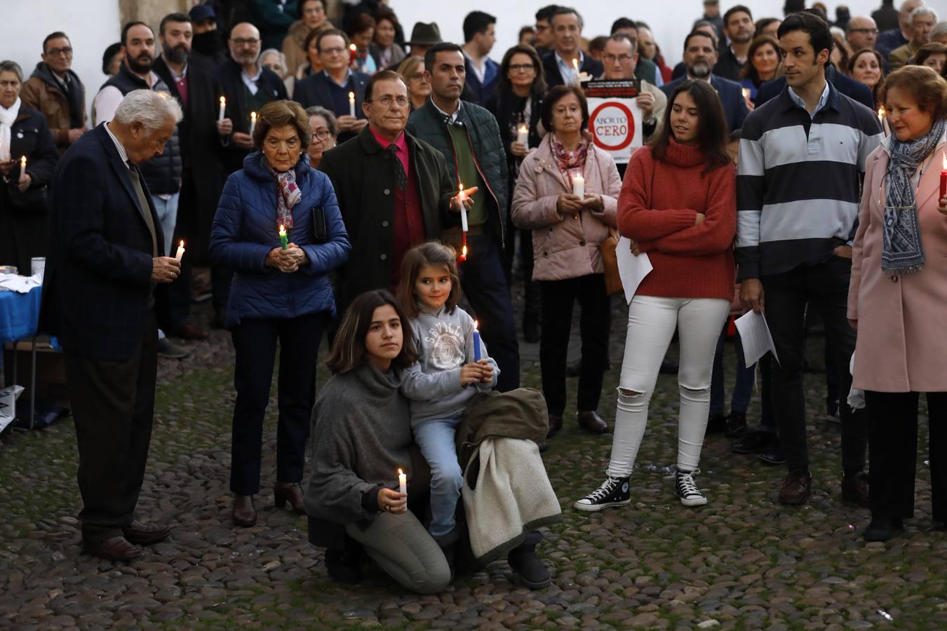 La concentración por la vida en Córdoba, en imágenes