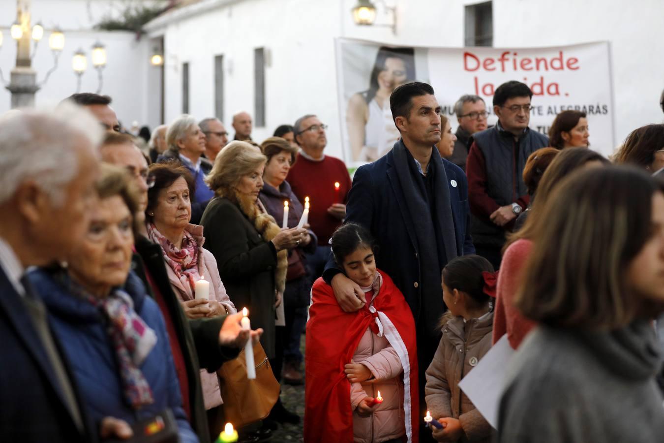 La concentración por la vida en Córdoba, en imágenes