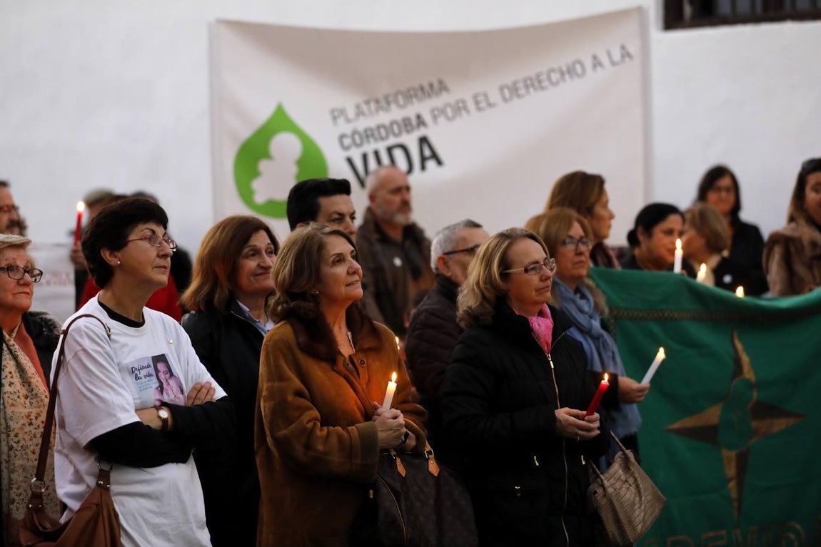 La concentración por la vida en Córdoba, en imágenes