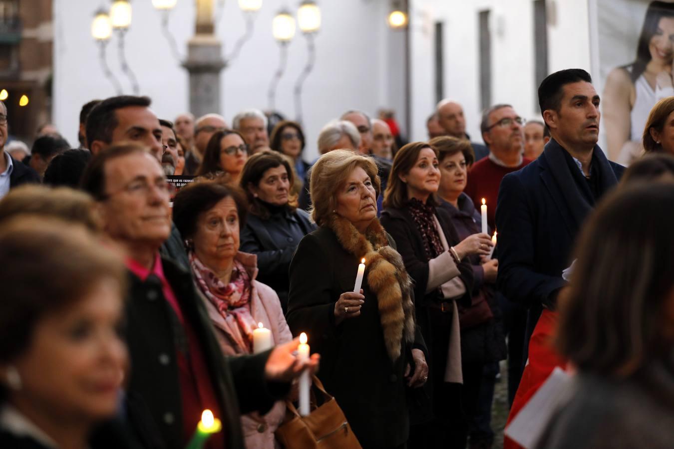 La concentración por la vida en Córdoba, en imágenes