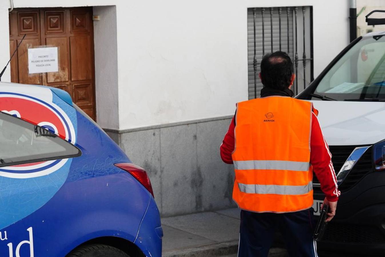 Los daños de la explosión de gas en Pozoblanco, en imágenes