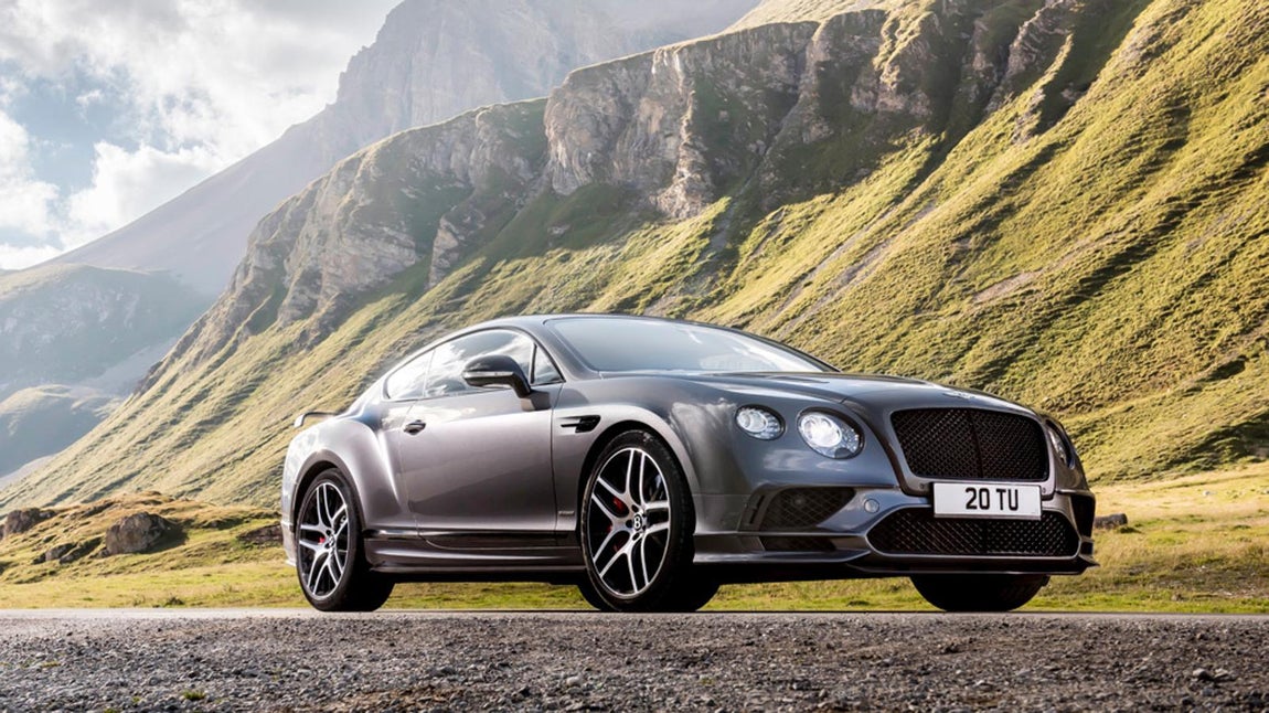 Bentley Continental Supersports. Continental Supersports de última generación de Bentley fuera posiblemente la mayor producción del fabricante inglés. Aumentó la potencia del W-12 doble turbo de 6 litros y se convirtió en uno de los coches más veloces y deseados de su época