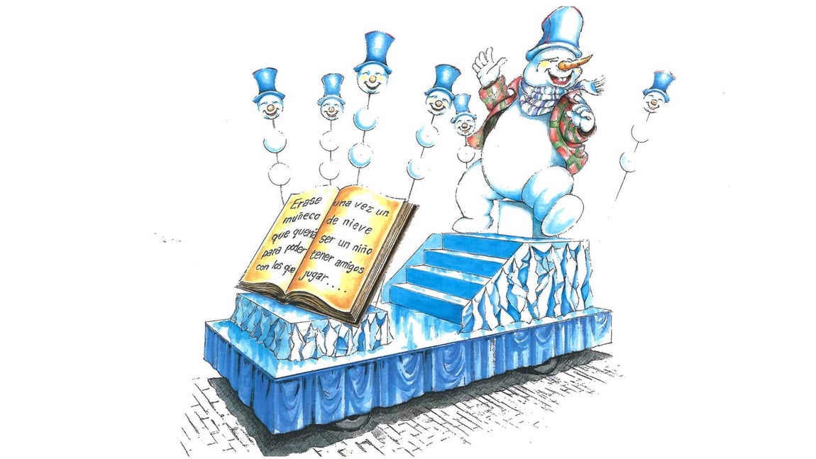 Así son las carrozas de la Cabalgata de Reyes Magos de Cádiz