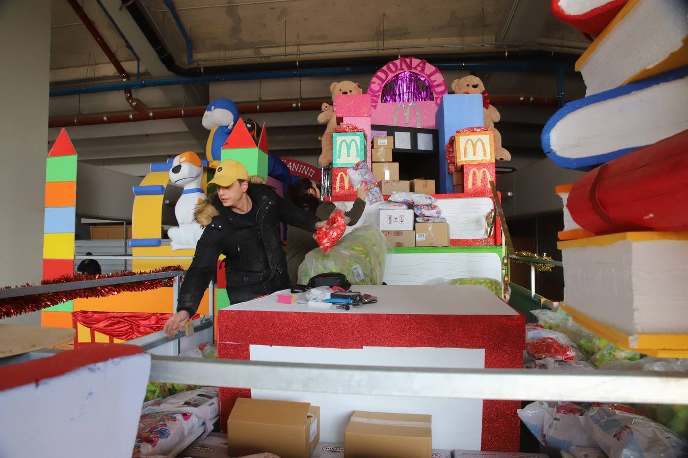 Los preparativos de la Cabalgata de los Reyes Magos de Córdoba, en imágenes