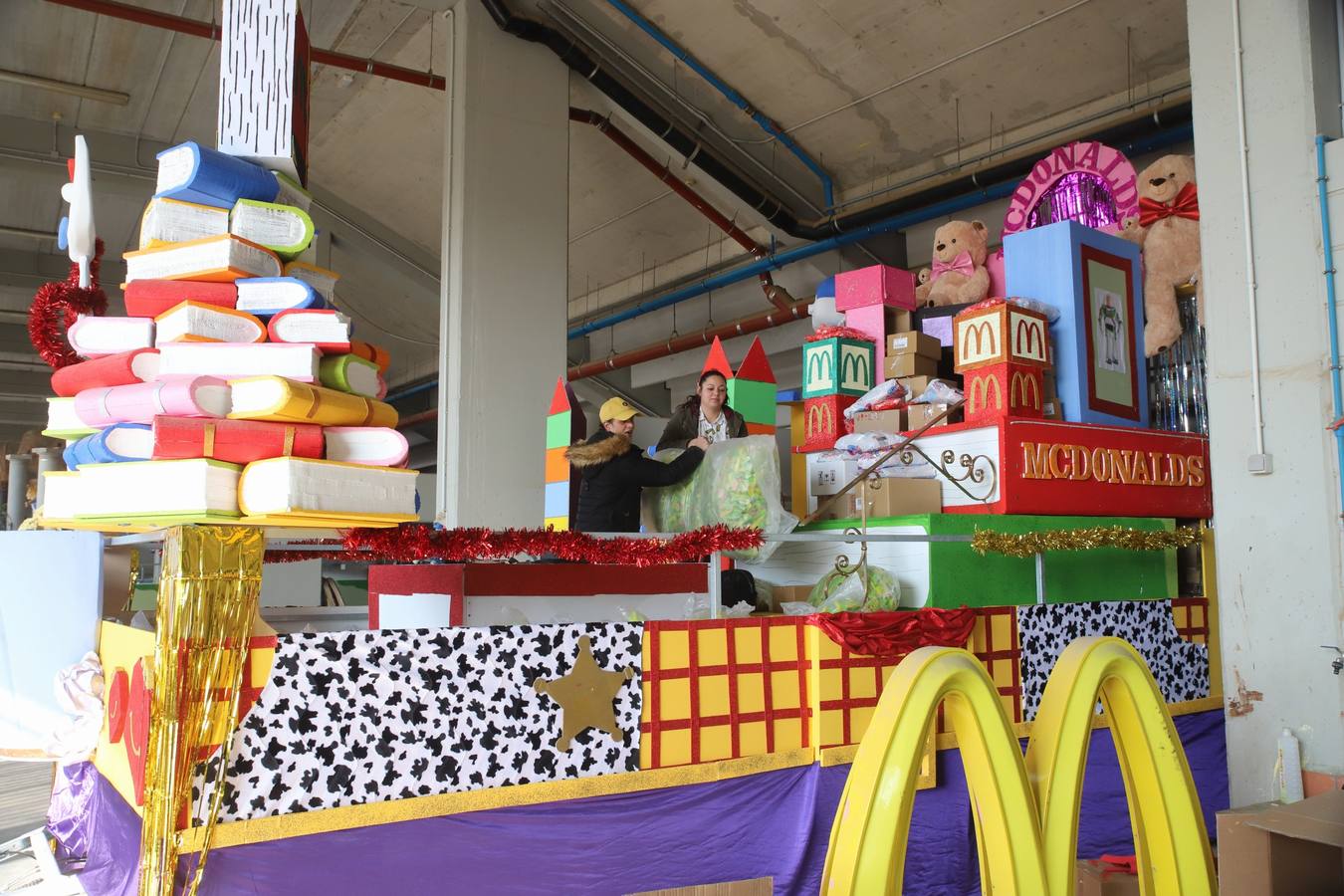 Los preparativos de la Cabalgata de los Reyes Magos de Córdoba, en imágenes