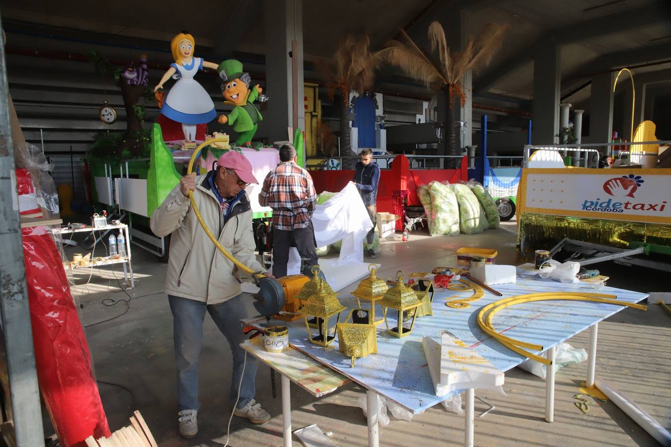 Los preparativos de la Cabalgata de los Reyes Magos de Córdoba, en imágenes