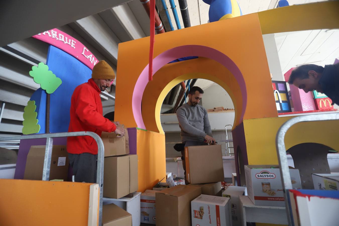 Los preparativos de la Cabalgata de los Reyes Magos de Córdoba, en imágenes