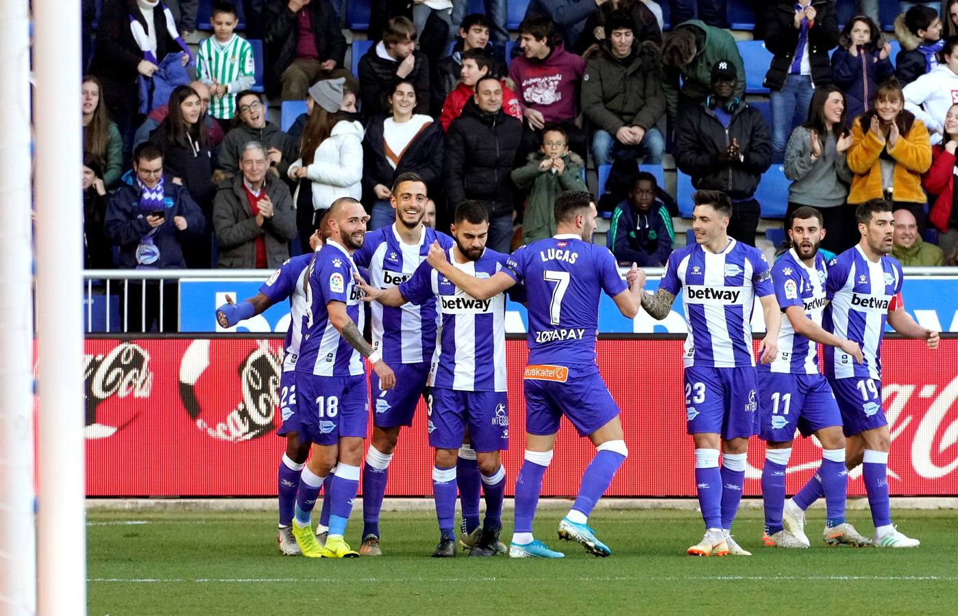 Las mejores imágenes del empate del Real Betis en Mendizorroza