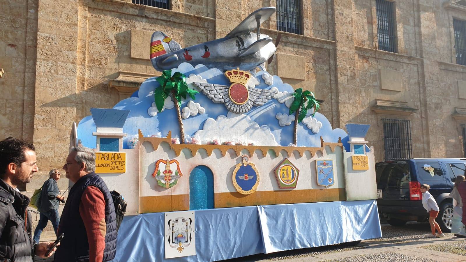 En imágenes, todos los preparativos de la Cabalgata de Reyes Magos de Sevilla en el rectorado