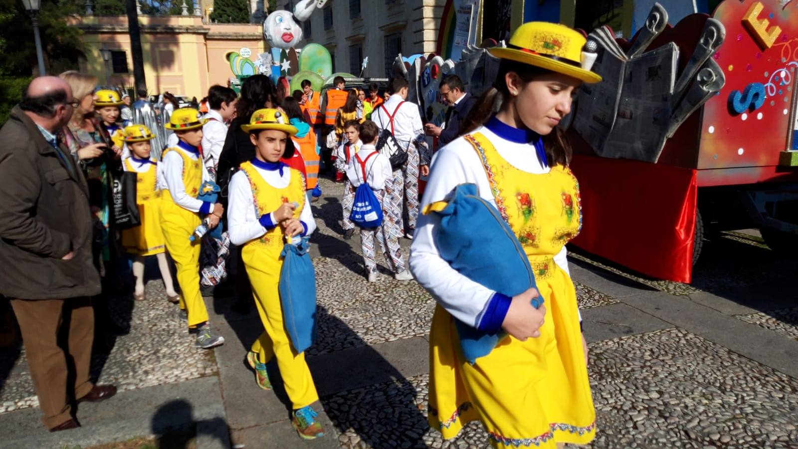 En imágenes, todos los preparativos de la Cabalgata de Reyes Magos de Sevilla en el rectorado