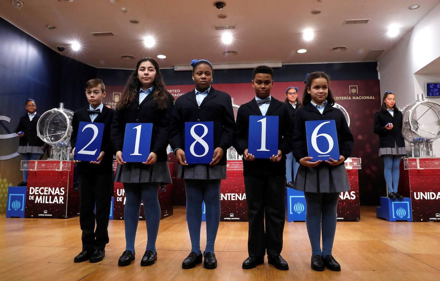 El Segundo Premio del Sorteo Extraordinario de la Lotería del Niño ha sido el 21816. 