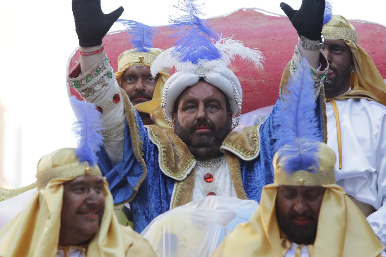 En imágenes, la cabalgata de Reyes Magos de Triana