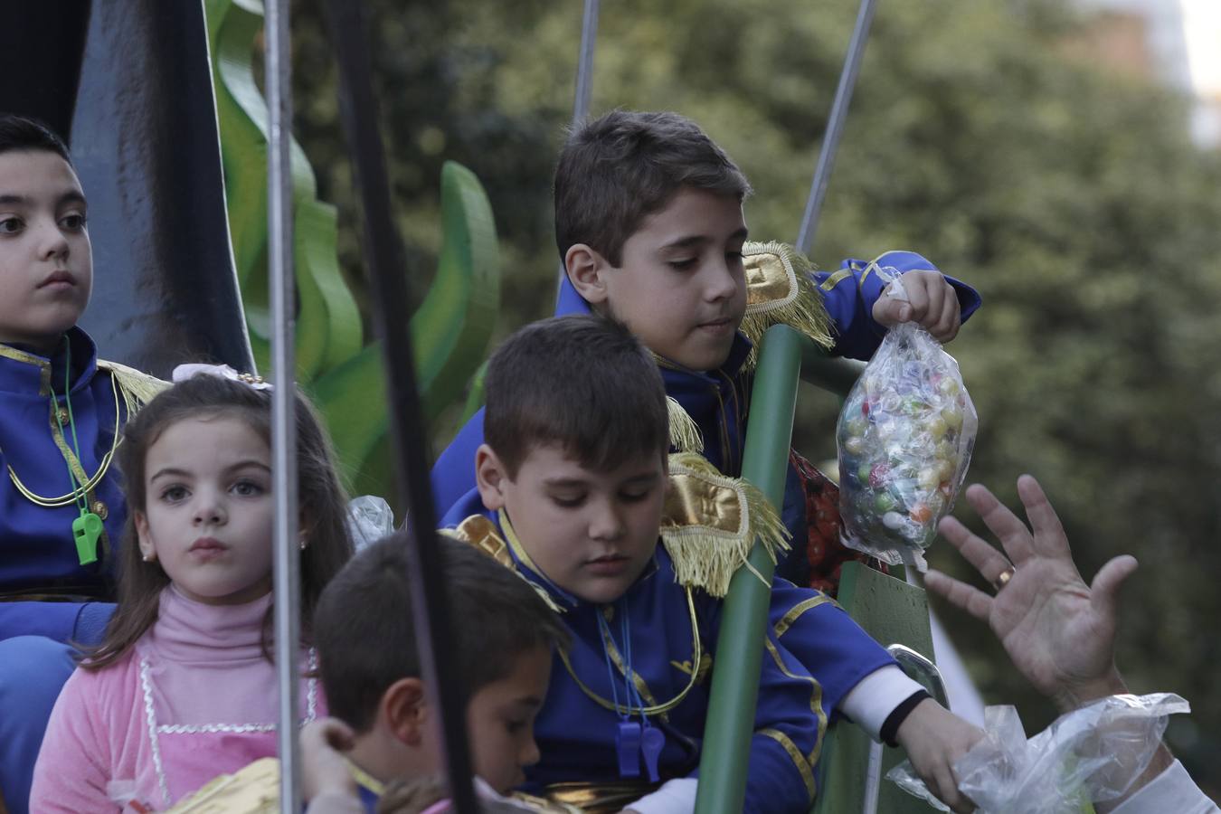 En imágenes, la cabalgata de Reyes Magos de Triana