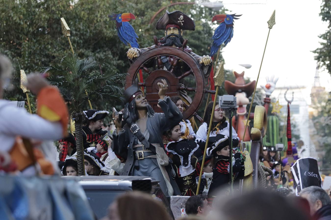 En imágenes, la cabalgata de Reyes Magos de Triana