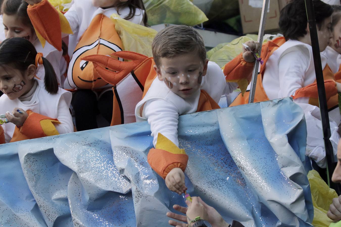 En imágenes, la cabalgata de Reyes Magos de Triana