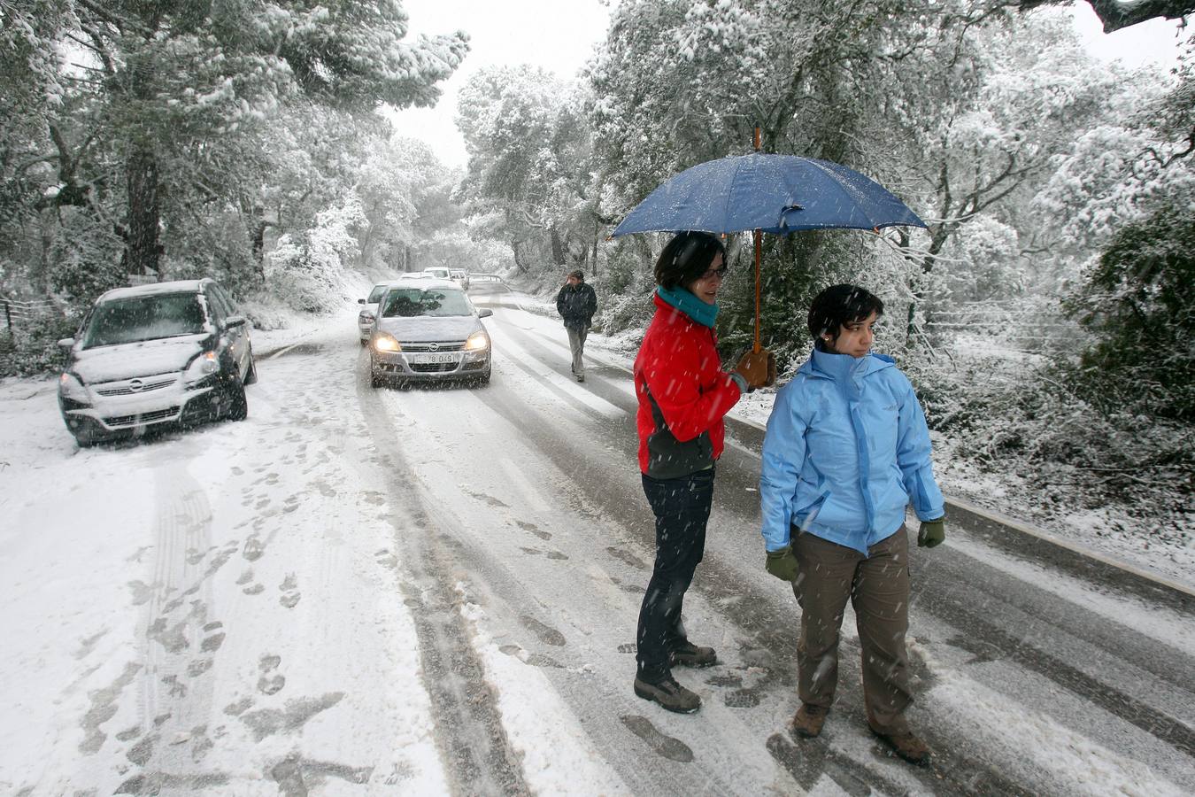 Diez años de la gran nevada de 2010 en Córdoba, en imágenes