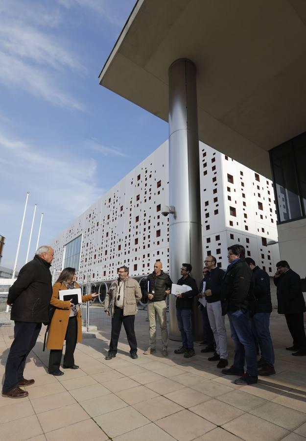 La visita técnica al Centro de Ferias de Córdoba, en imágenes