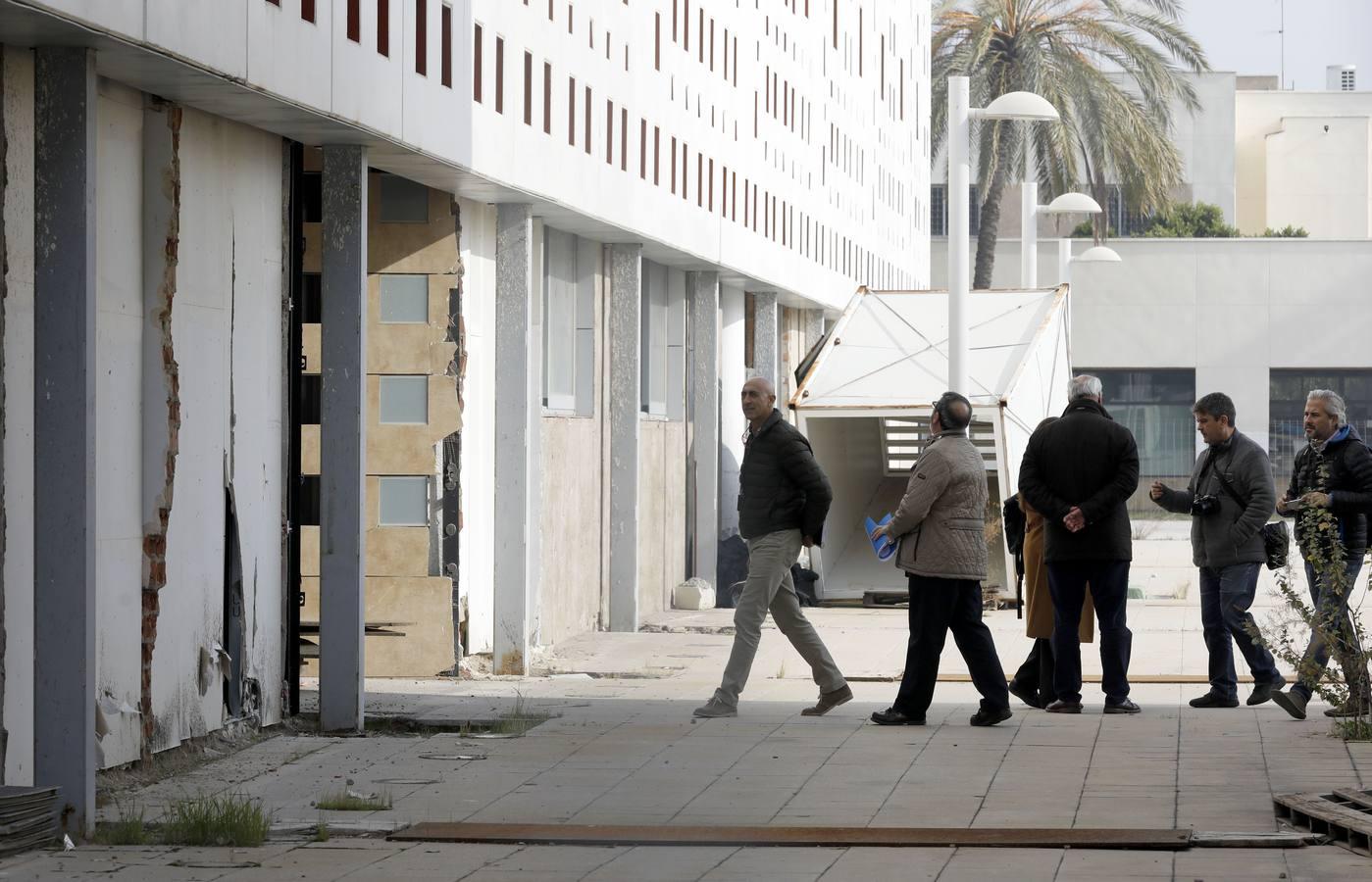 La visita técnica al Centro de Ferias de Córdoba, en imágenes