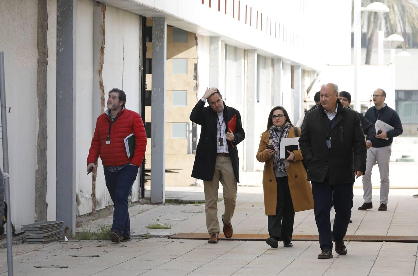 La visita técnica al Centro de Ferias de Córdoba, en imágenes