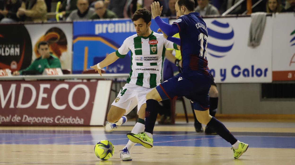 El partido de fútbol sala Córdoba Patrimonio-Levante, en imágenes