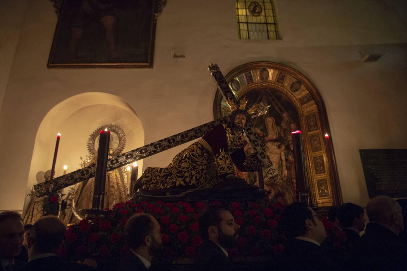 El traslado del Señor de las Penas de San Vicente