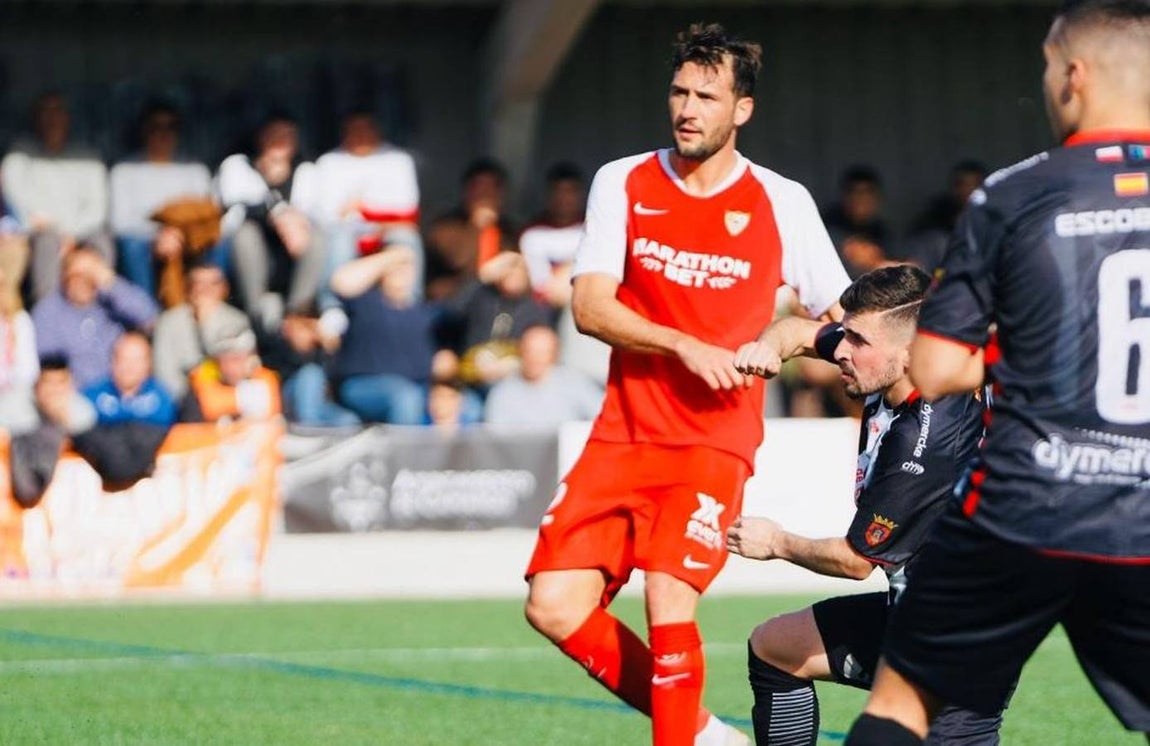 Las mejores imágenes del Escobedo - Sevilla FC