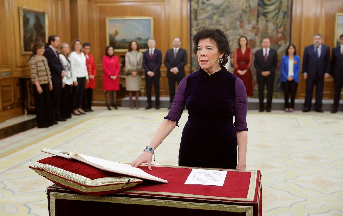 La ministra de Educación y Formación Profesional, Isabel Celaá. 