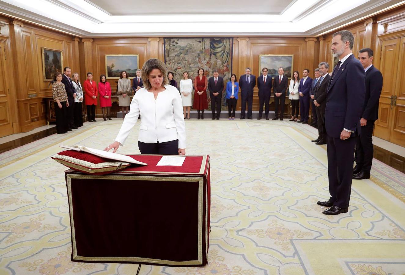 La nueva Vicepresidenta de Transición Ecológica y Reto Demográfico, Teresa Ribera. 