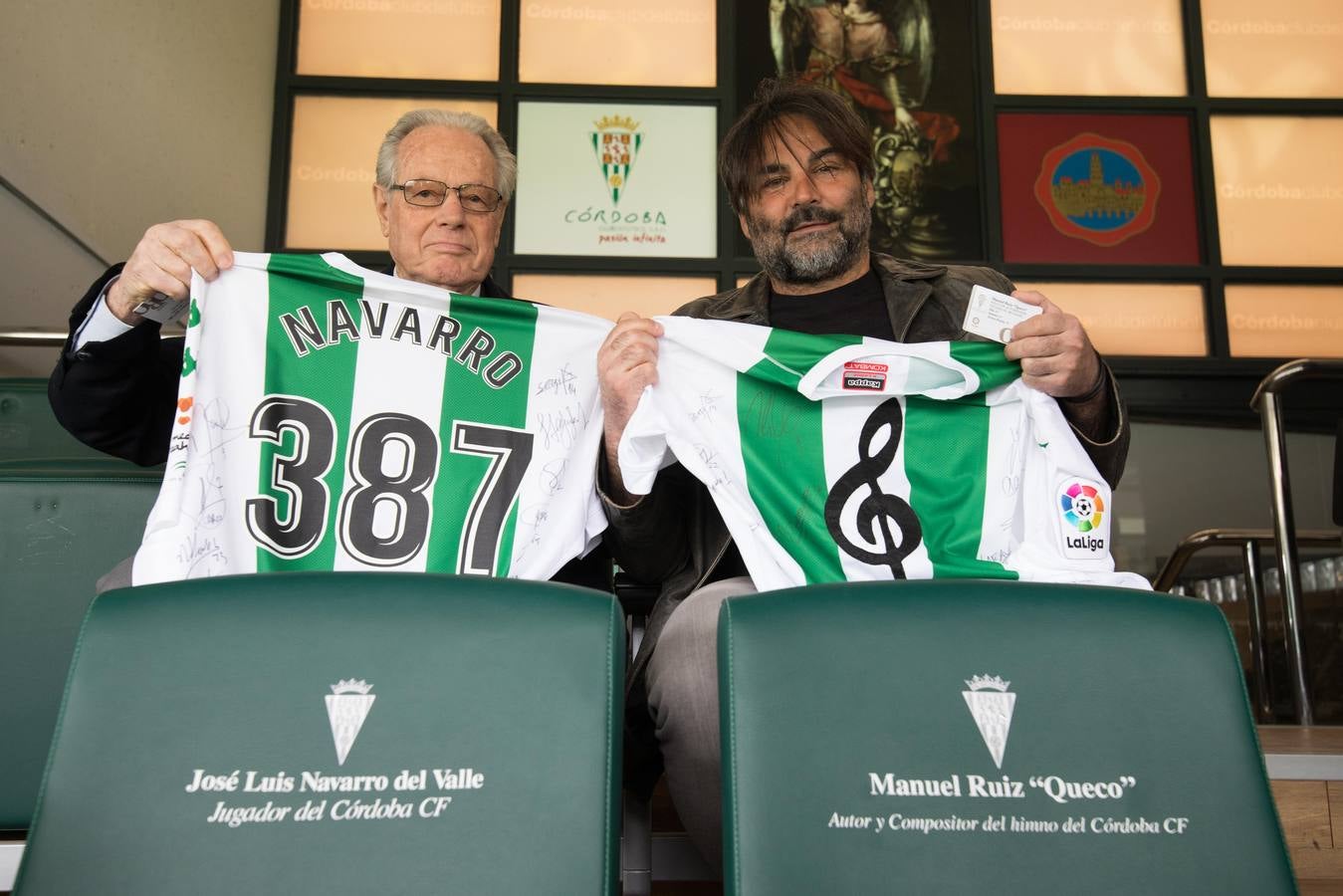 Las imágenes de José Luis Navarro, un mito del Córdoba CF