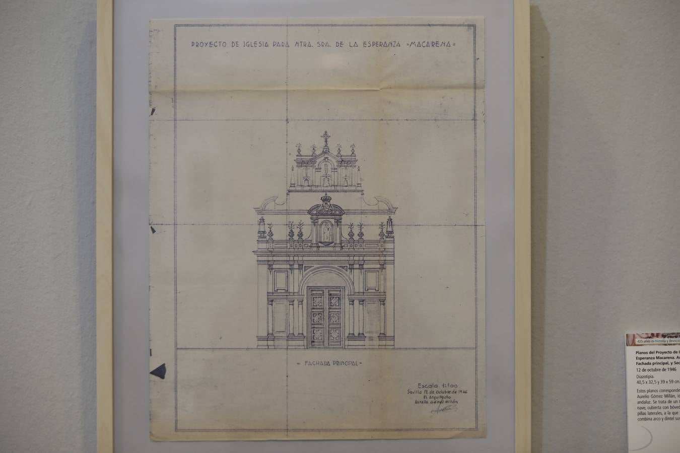 Inauguración de la exposición sobre el Archivo de la Macarena, en imágenes