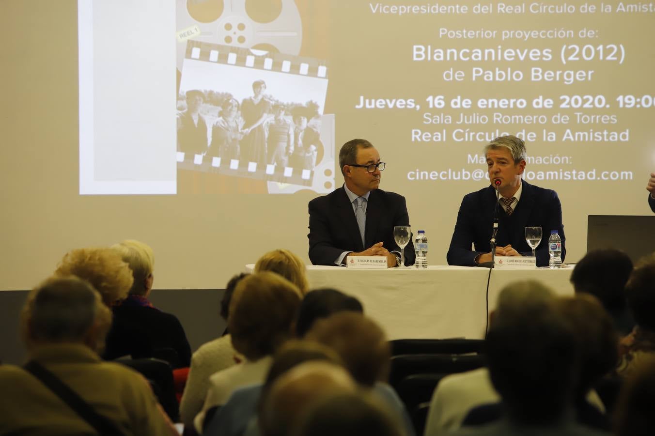 El arranque del Cine Club del Real Círculo de la Amistad de Córdoba, en imágenes