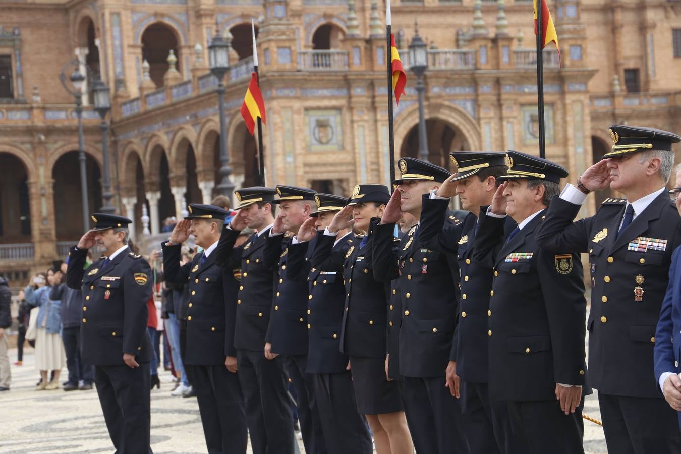 En imágenes, la bendición de San Antón para los caballos de la Policía Nacional