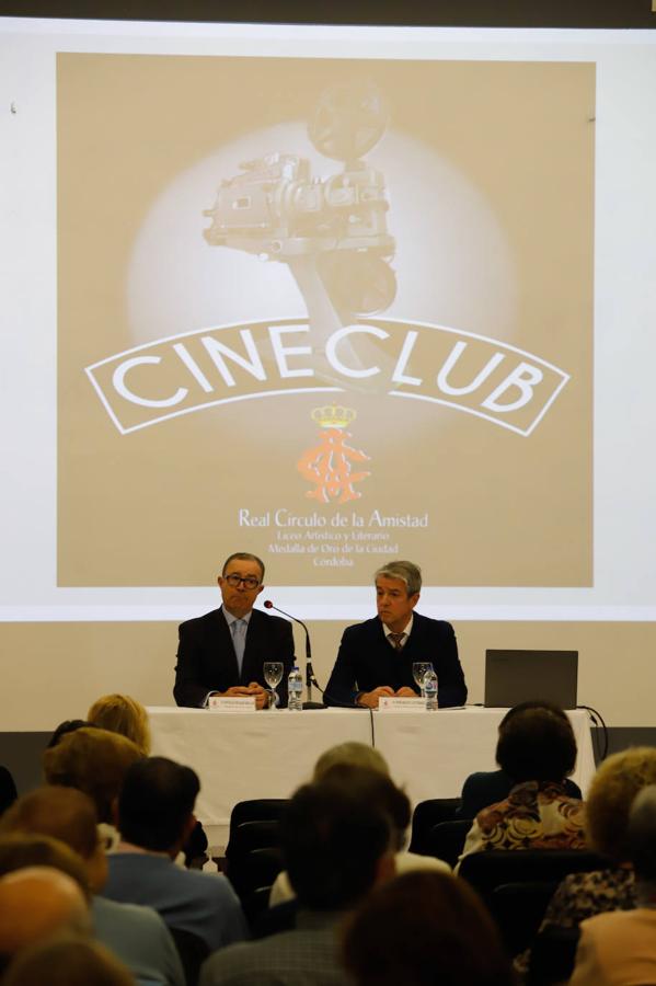 El arranque del Cine Club del Real Círculo de la Amistad de Córdoba, en imágenes