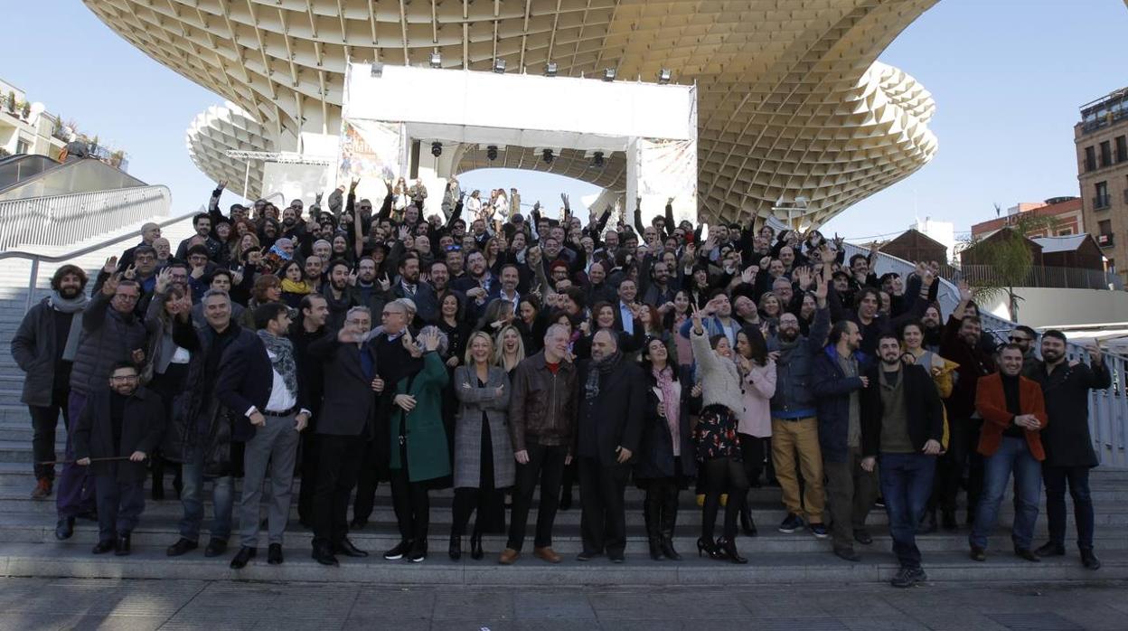 La pasarela de la fiesta del cine andaluz, en imágenes