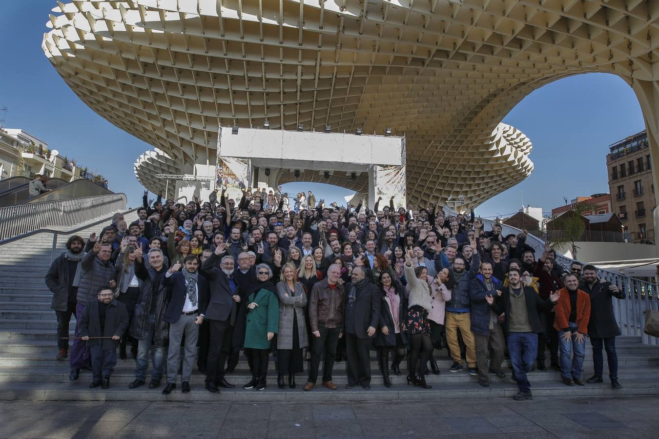 La pasarela de la fiesta del cine andaluz, en imágenes