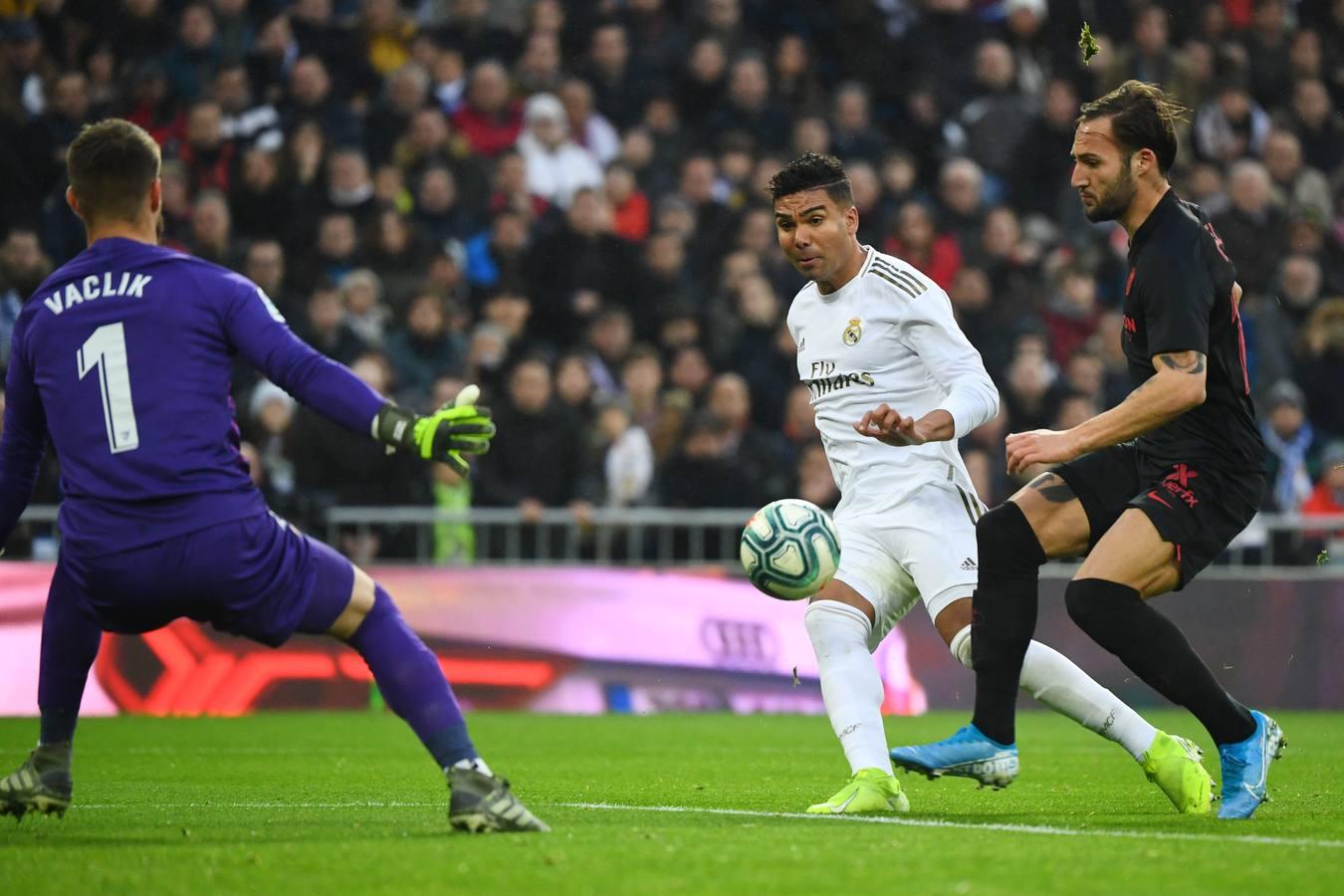 El Real Madrid-Sevilla, en imágenes