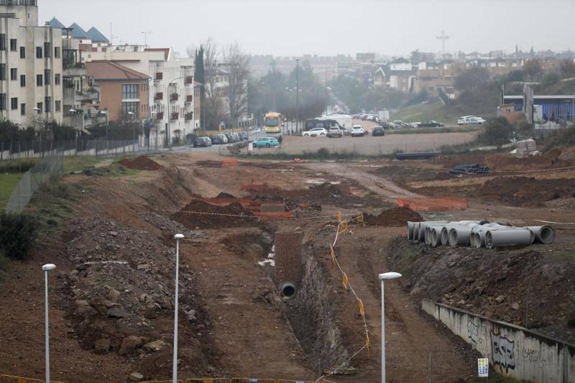 Los trabajos en la Ronda Norte de Córdoba, en imágenes