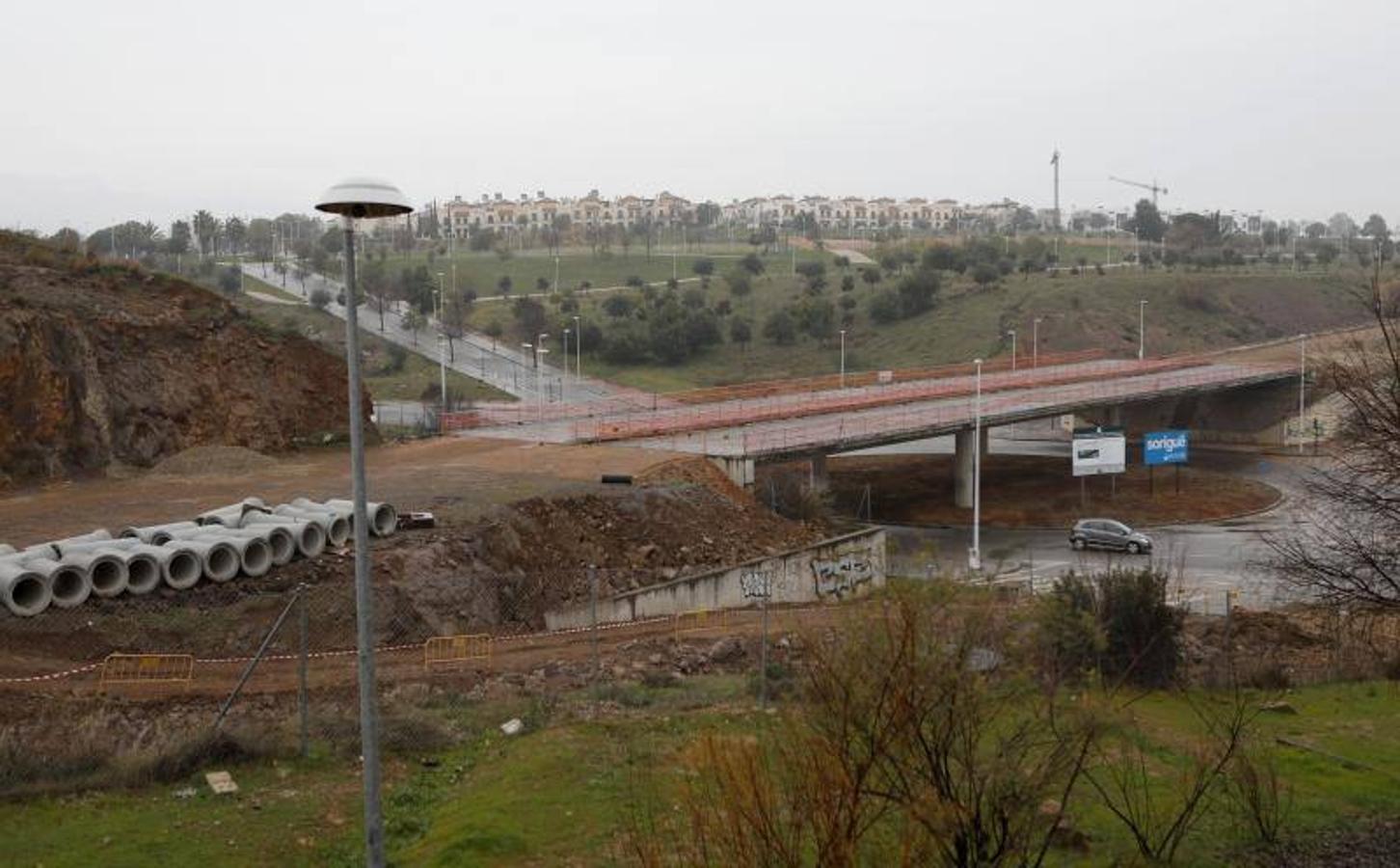 Los trabajos en la Ronda Norte de Córdoba, en imágenes