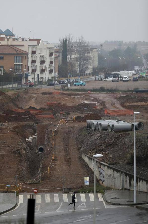 Los trabajos en la Ronda Norte de Córdoba, en imágenes