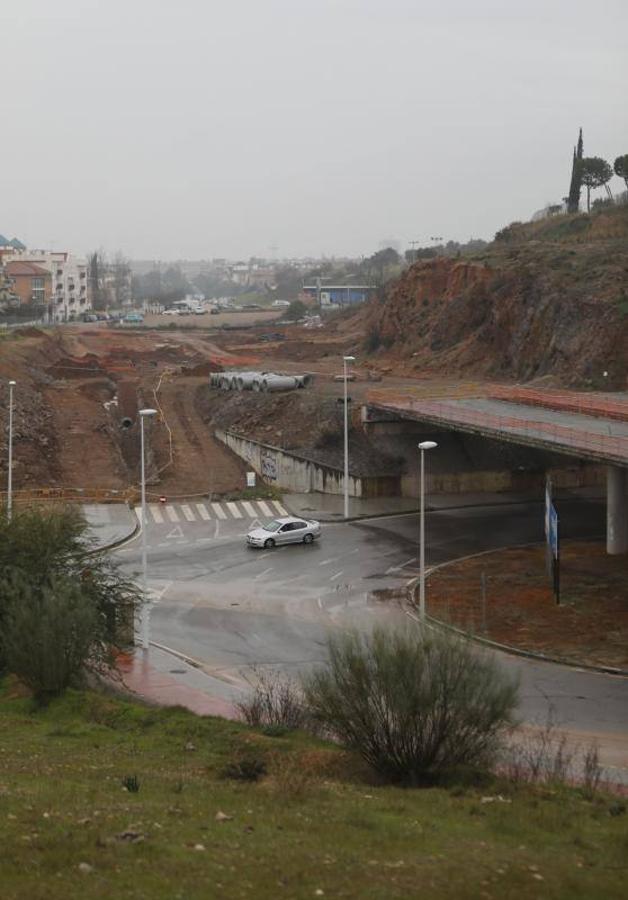 Los trabajos en la Ronda Norte de Córdoba, en imágenes