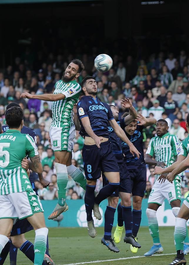 En imágenes, la victoria del Real Betis ante la Real Sociedad en el Villamarín