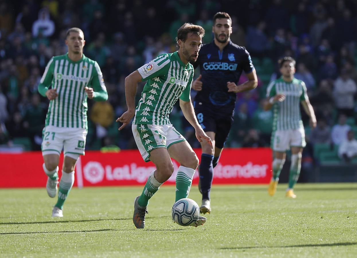 En imágenes, la victoria del Real Betis ante la Real Sociedad en el Villamarín